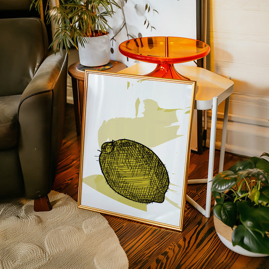 Citrus Lines Draw Morning Gold