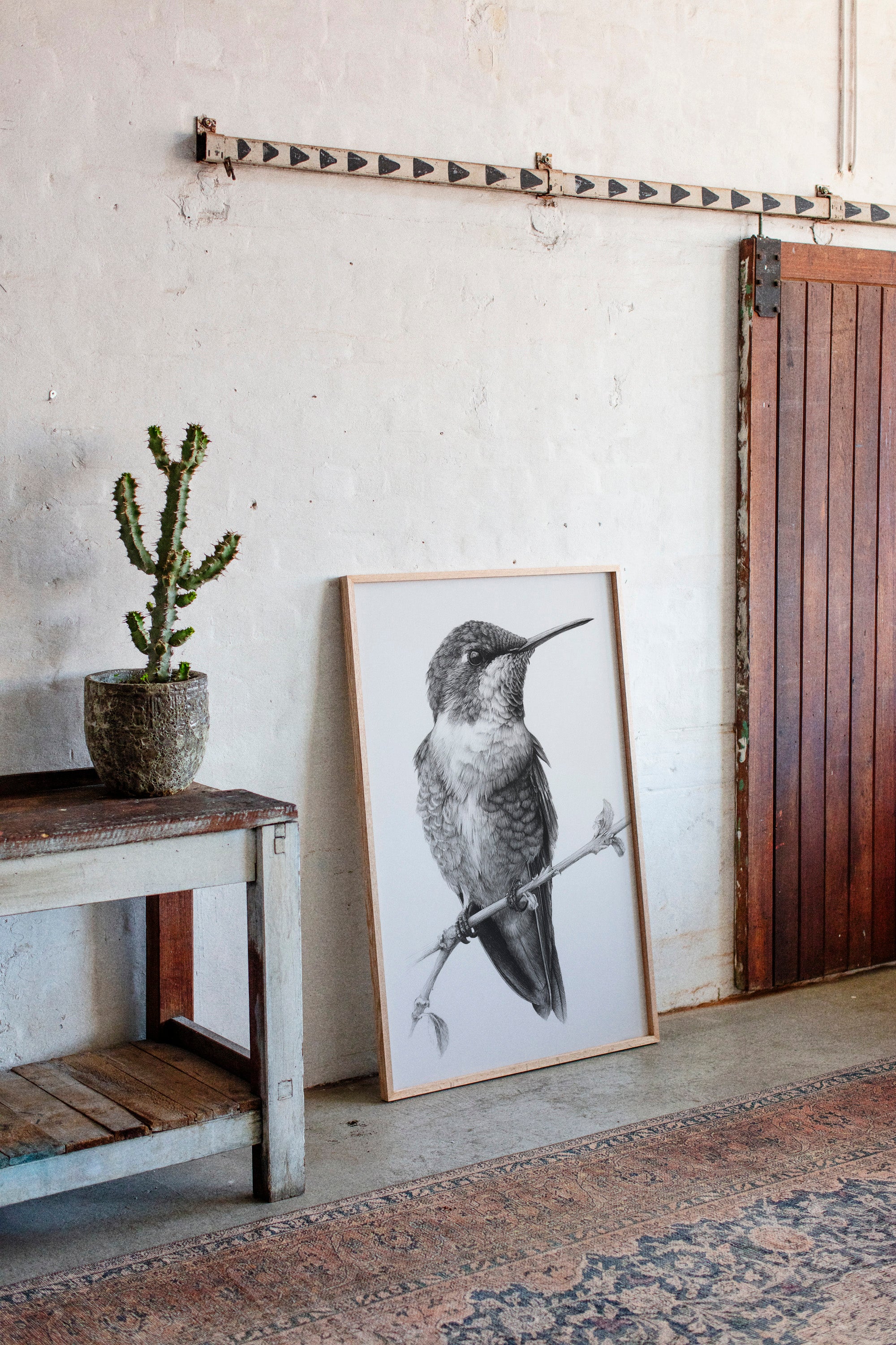The Stillness of Feathered Grace