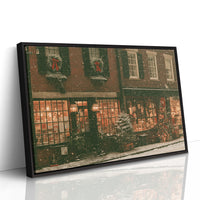 Antique Row, Falling Snow