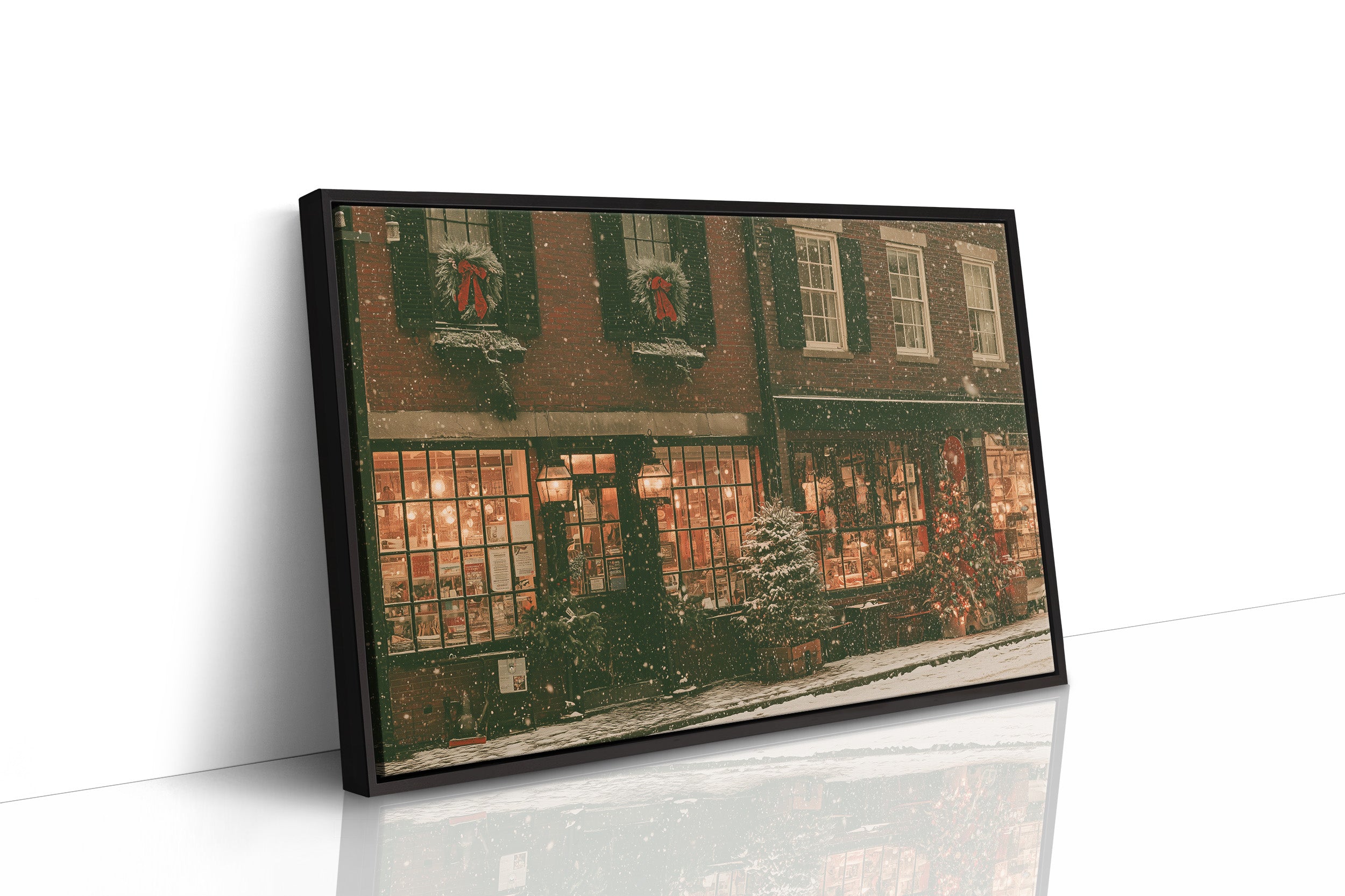 Antique Row, Falling Snow