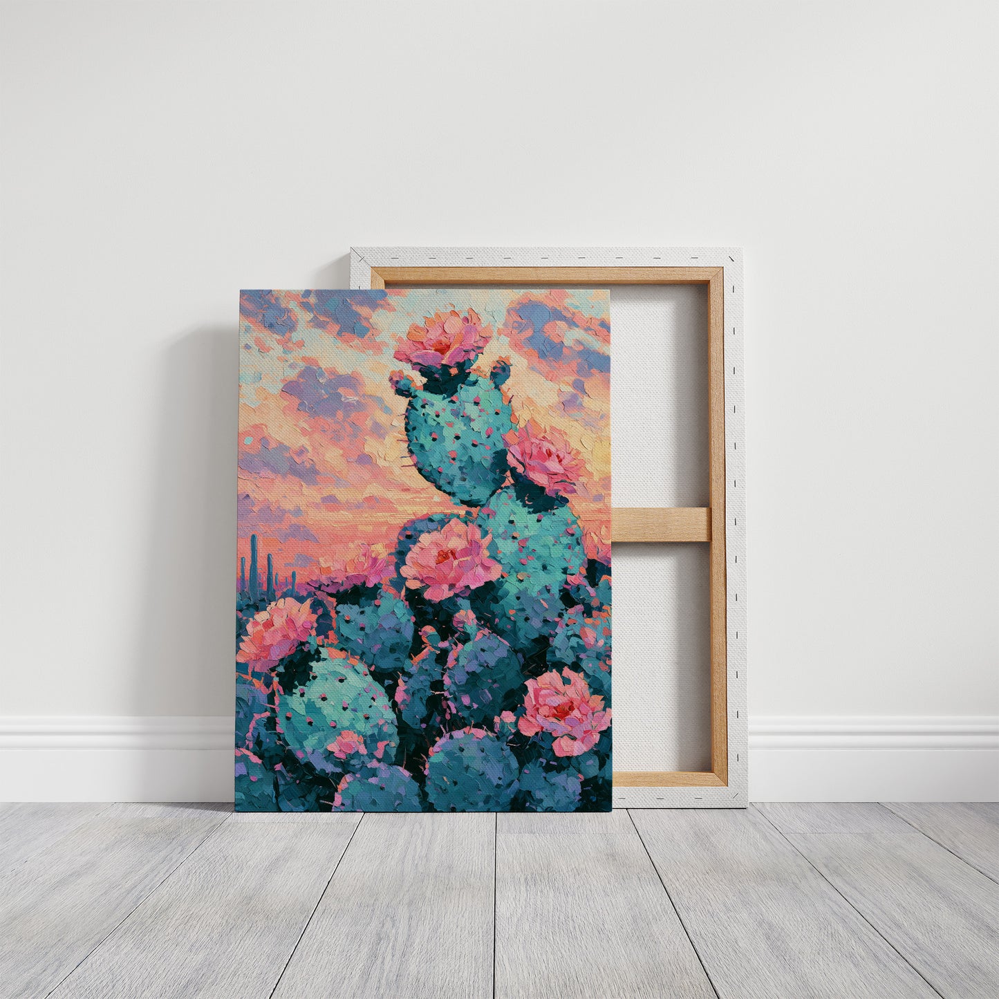 Sunset Blooms Among the Thorns