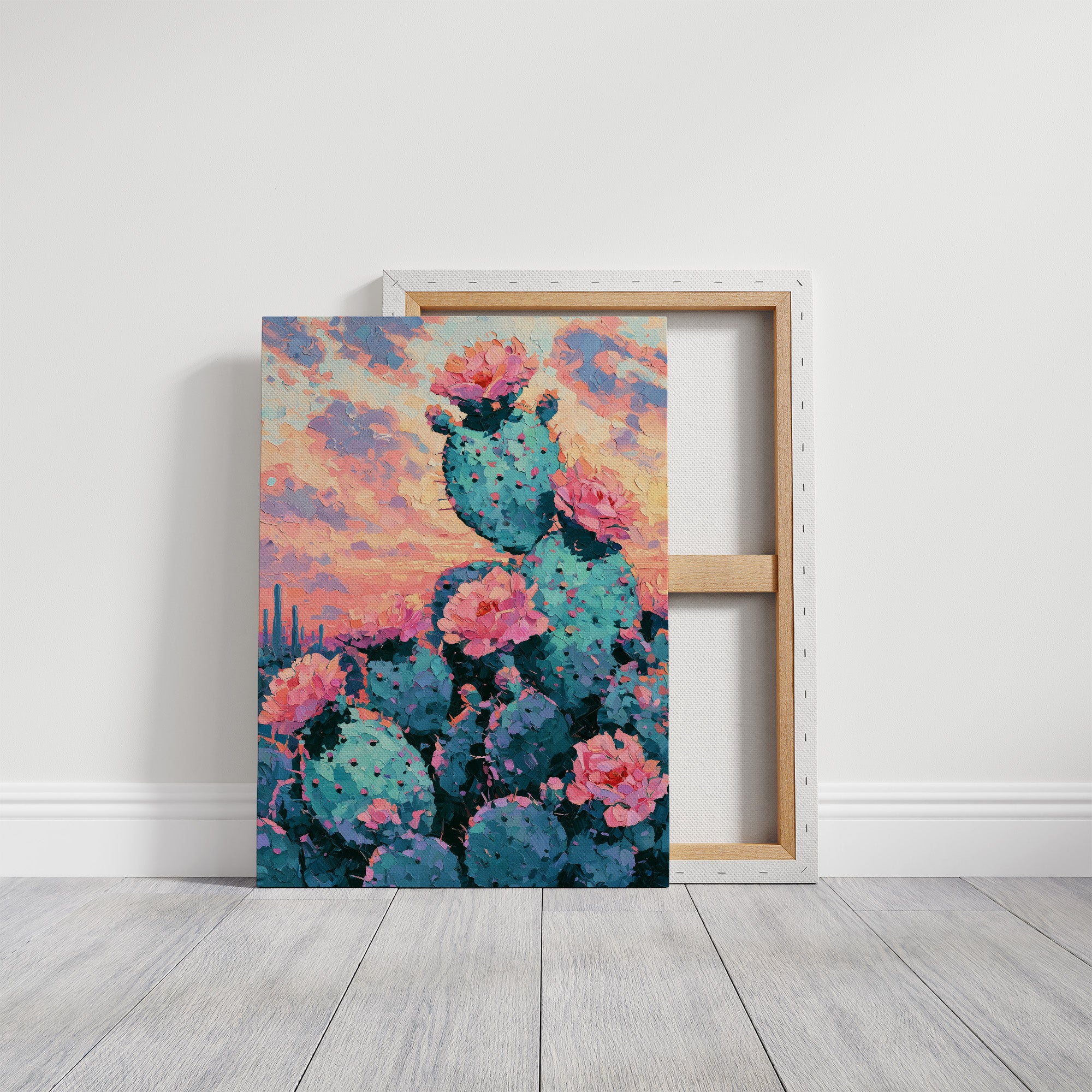 Sunset Blooms Among the Thorns