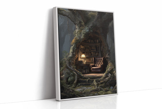 Hollow Oak Keeps Ancient Pages