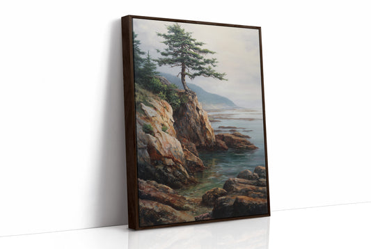 Lone Pine Clings To Coast