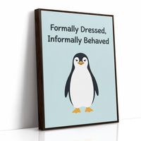 Formally Dressed, Informally Behaved