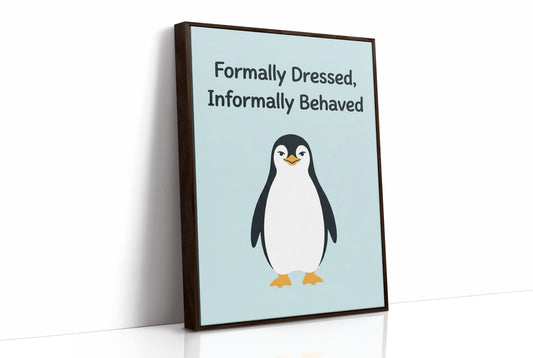 Formally Dressed, Informally Behaved