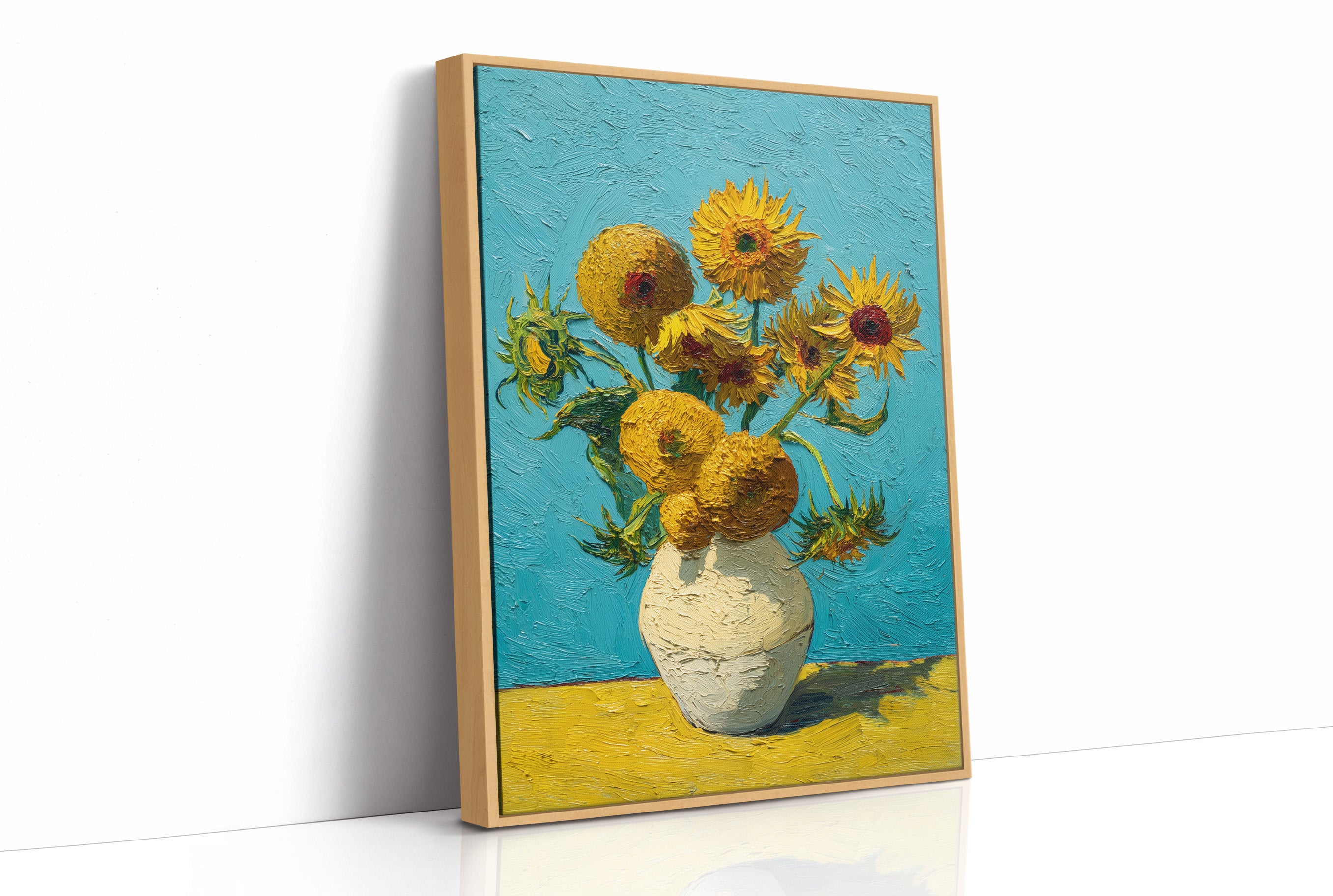 Golden Petals Against Summer Sky
