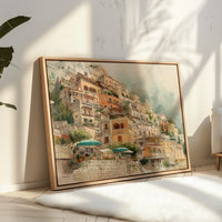 Sunlit Terraces Along Amalfi's Edge