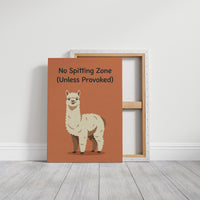 No Spitting Zone (Unless Provoked)