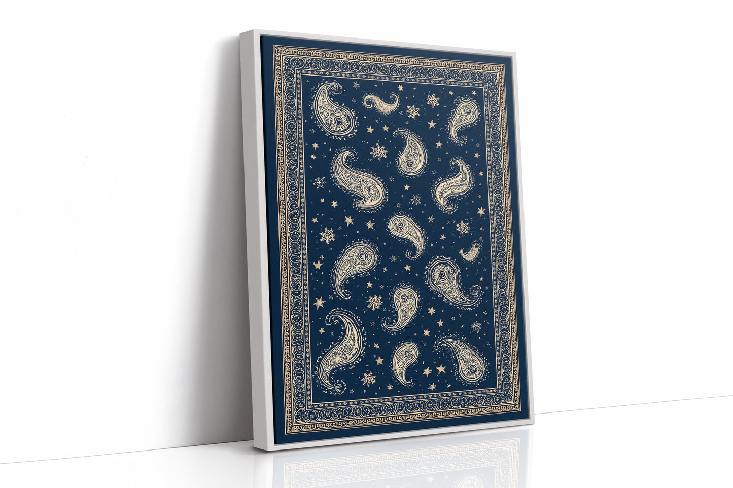 Celestial Paisley: Midnight Constellations