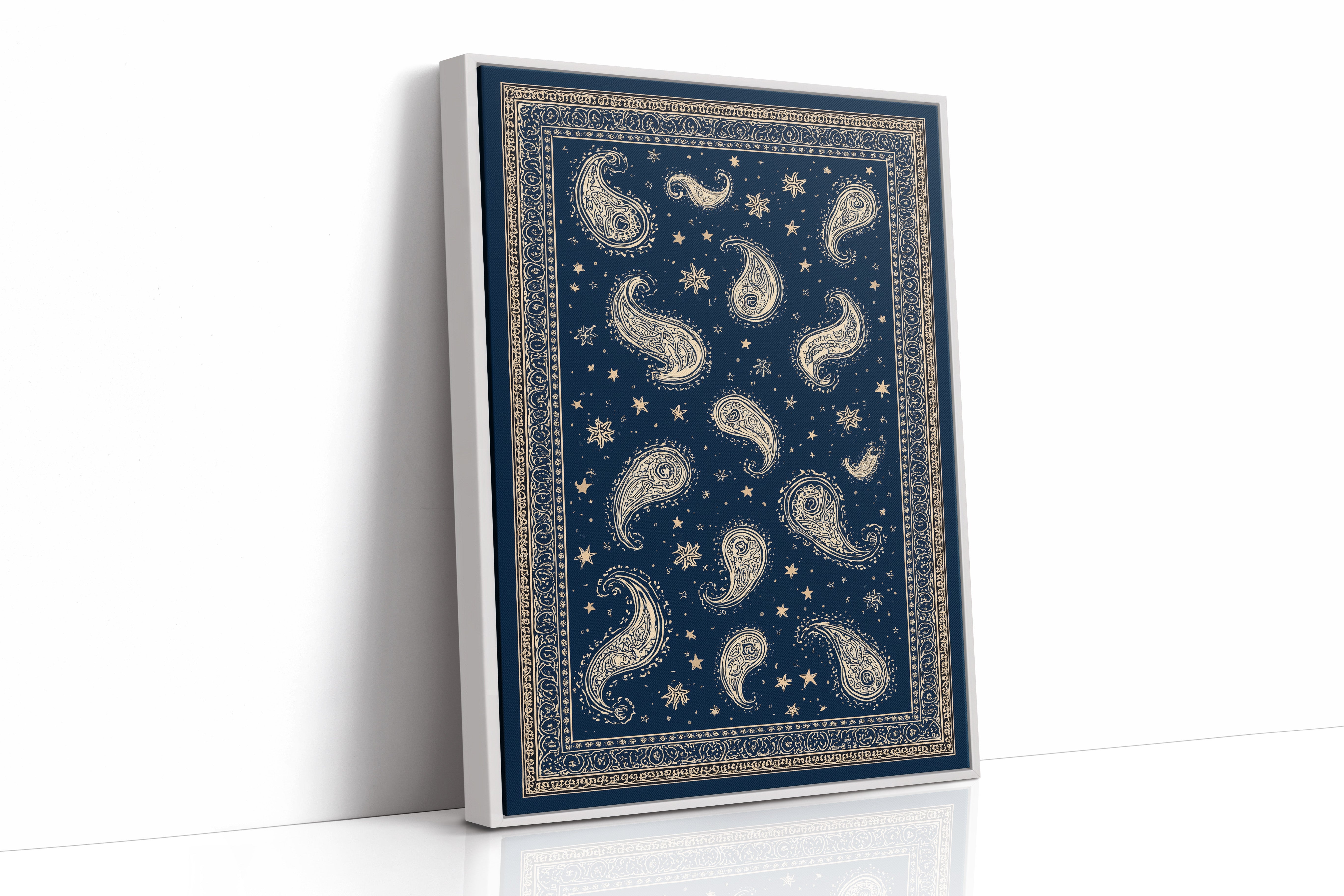 Celestial Paisley: Midnight Constellations