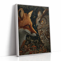 Dusk Meets Night's Golden Gaze