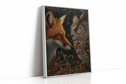 Dusk Meets Night's Golden Gaze