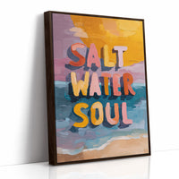 Coastal Whispers Breathe Typography