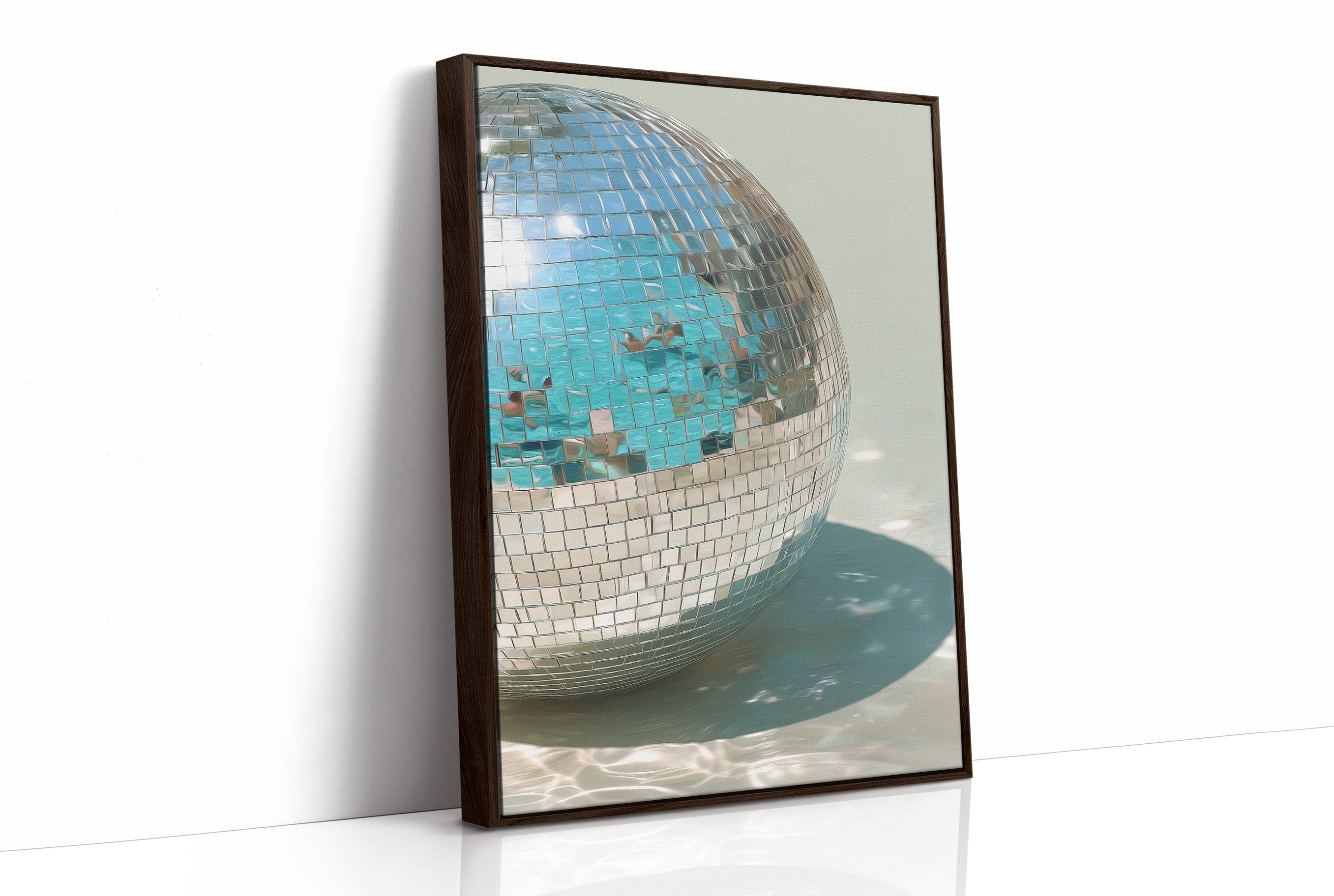 Reflections in Aqua Light