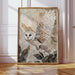 Barn Owl Watercolor Art Print - Nature Wildlife Decor - Gallery Canvas image 4