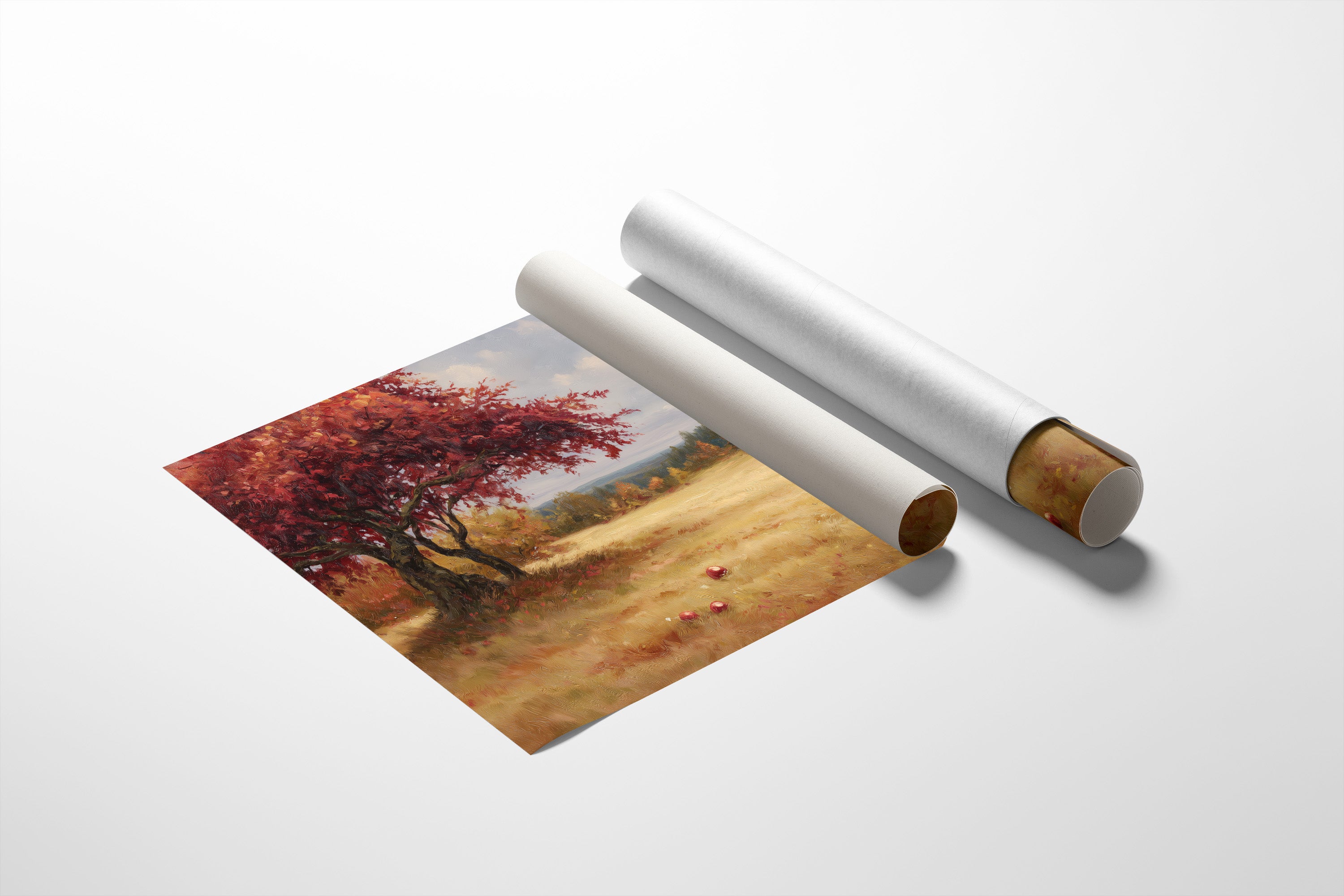 Crimson Meadow Between Worlds