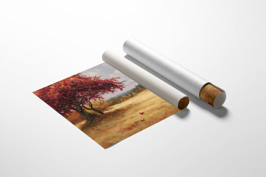 Crimson Meadow Between Worlds