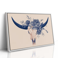 Indigo Blooms Upon Desert Remains