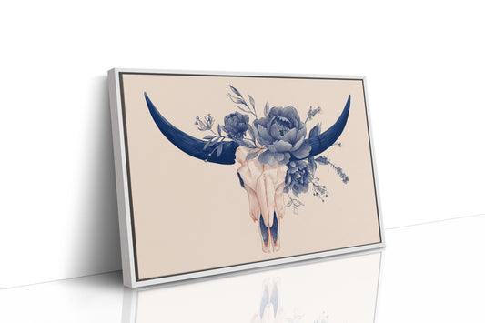 Indigo Blooms Upon Desert Remains