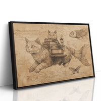 Curious Cats Sail Fishy Waters