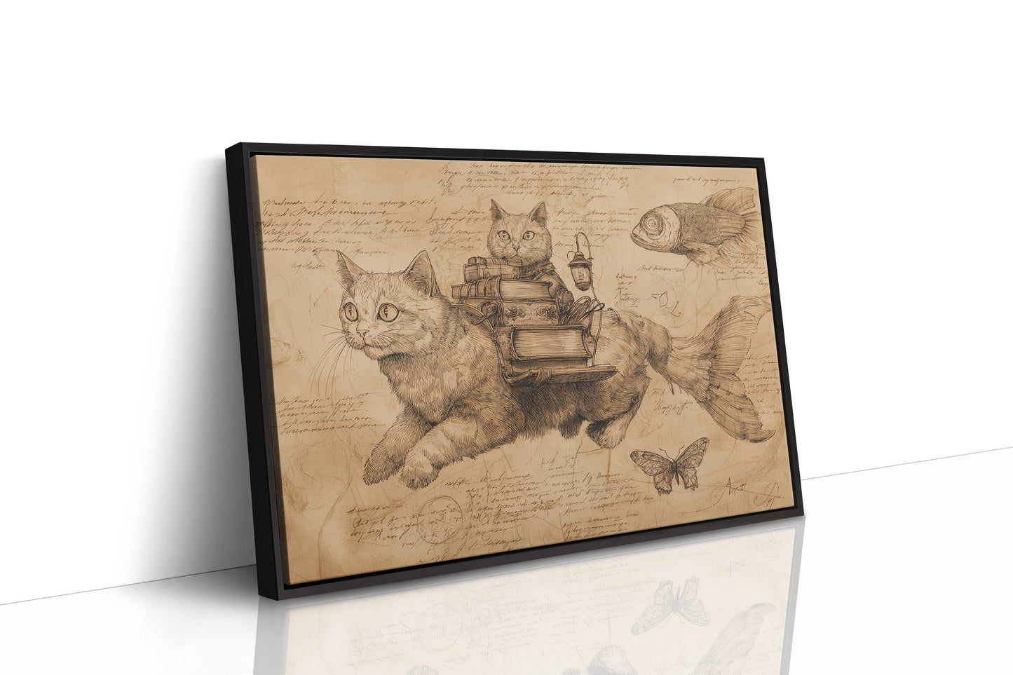 Curious Cats Sail Fishy Waters