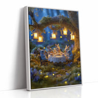 Midnight Tea Among Forest Friends