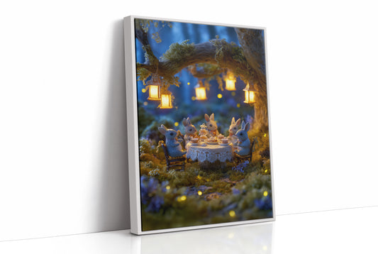 Midnight Tea Among Forest Friends