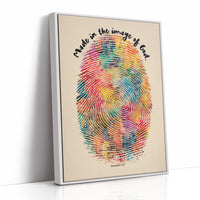 Vibrant Identity On Wooden Table