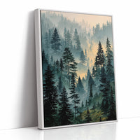 Where The Pines Lean Into Morning
