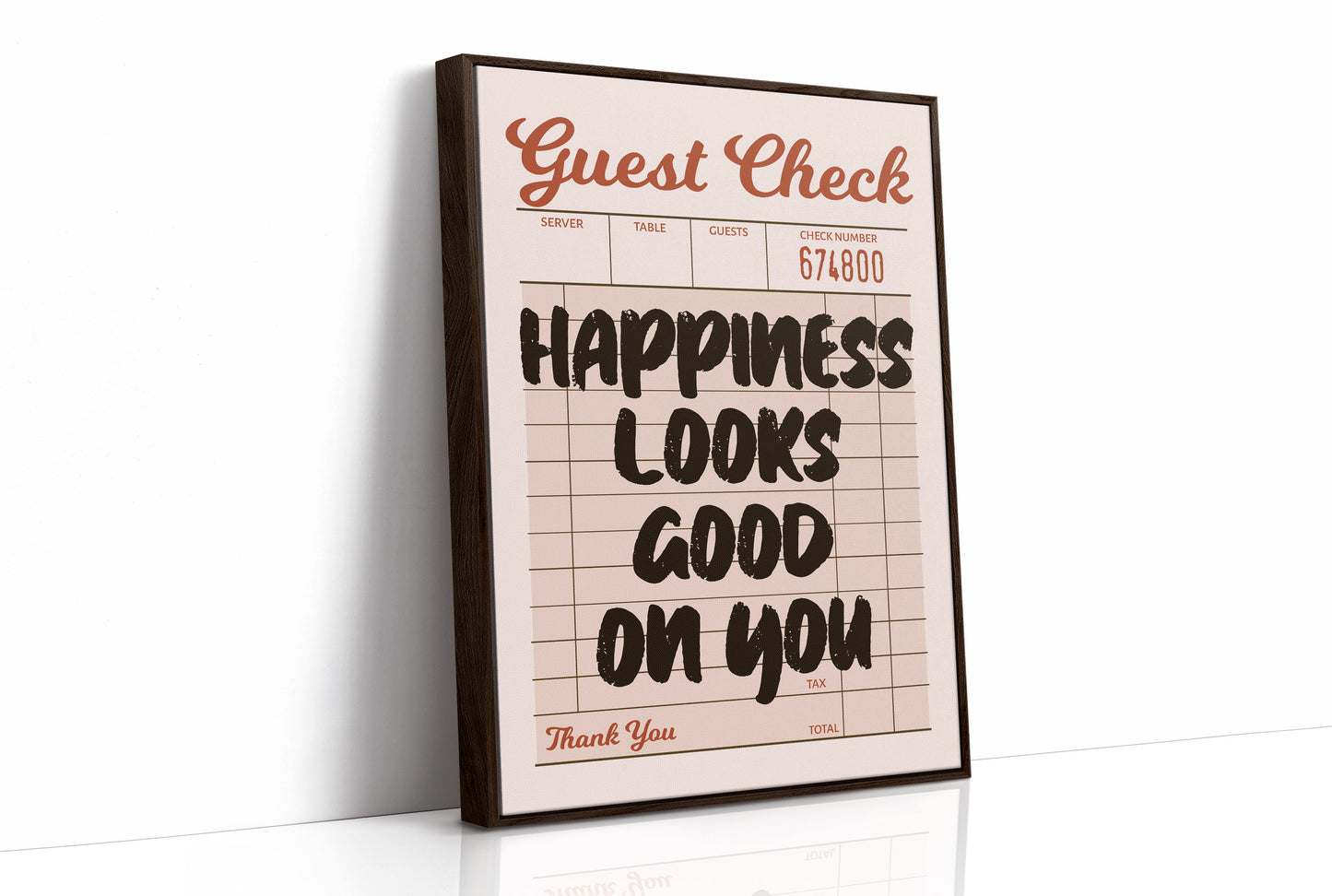 Order Up: One Happiness, No Substitutions