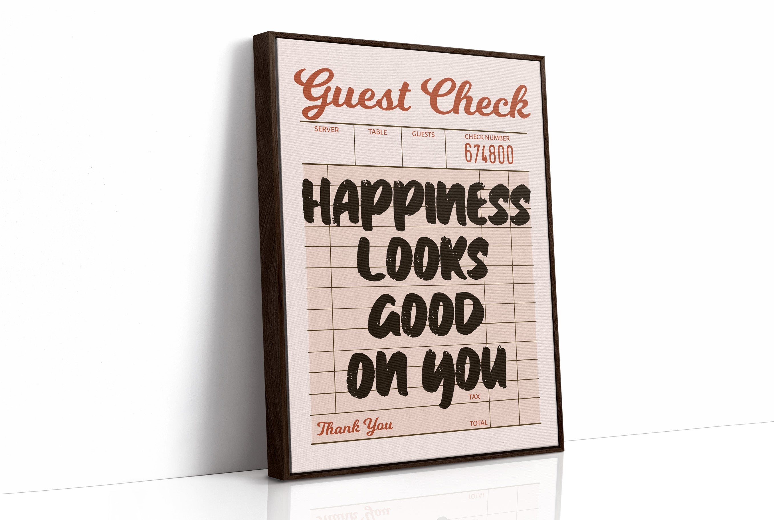 Order Up: One Happiness, No Substitutions