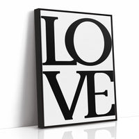 Bold Serif Love Typography Print