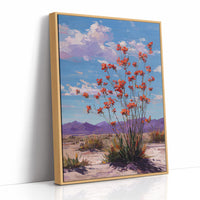 Desert Blooms Beneath Open Sky