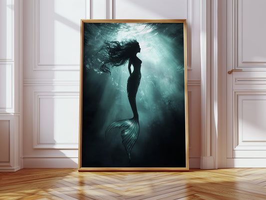 Dancer Beneath the Moonlit Waves