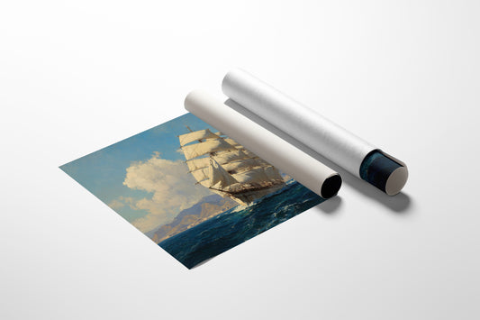 Tall Ship Charts Mediterranean Dreams