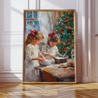 Baking Memories Beneath Twinkling Lights