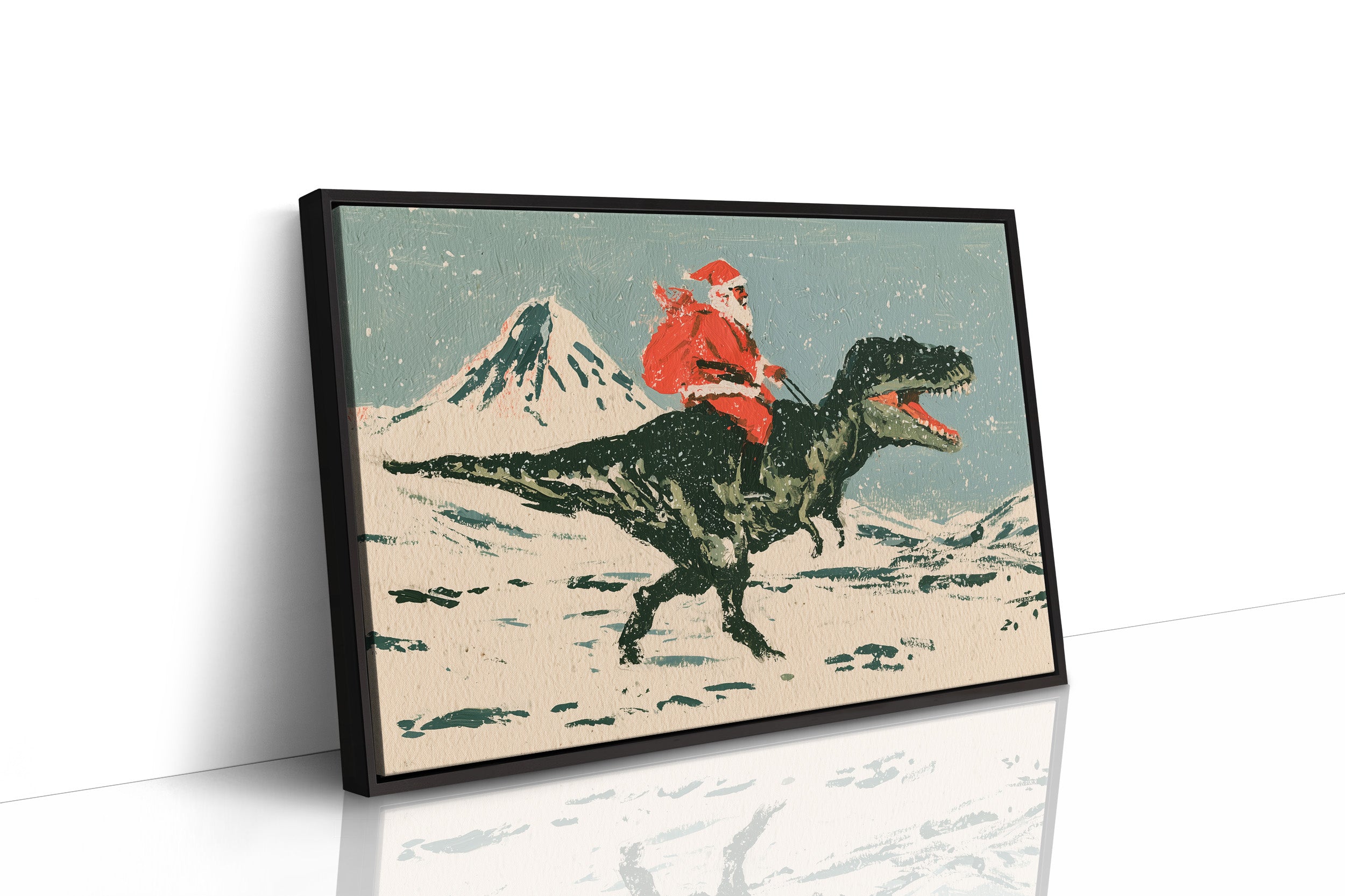 Santa's Dino Sleigh, Retro Edition