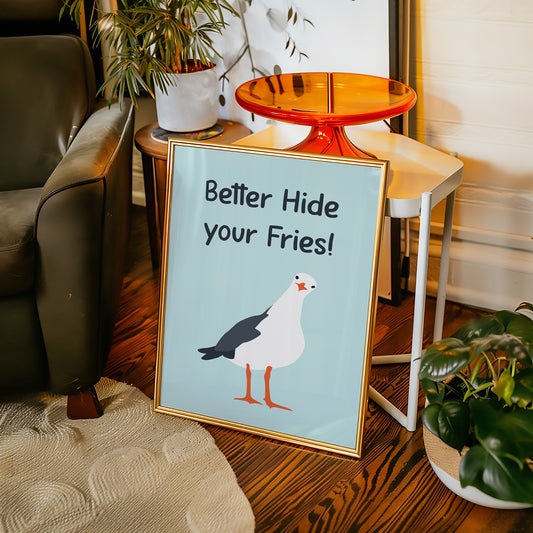 Seagull Seeks Seaside Snack Secrets