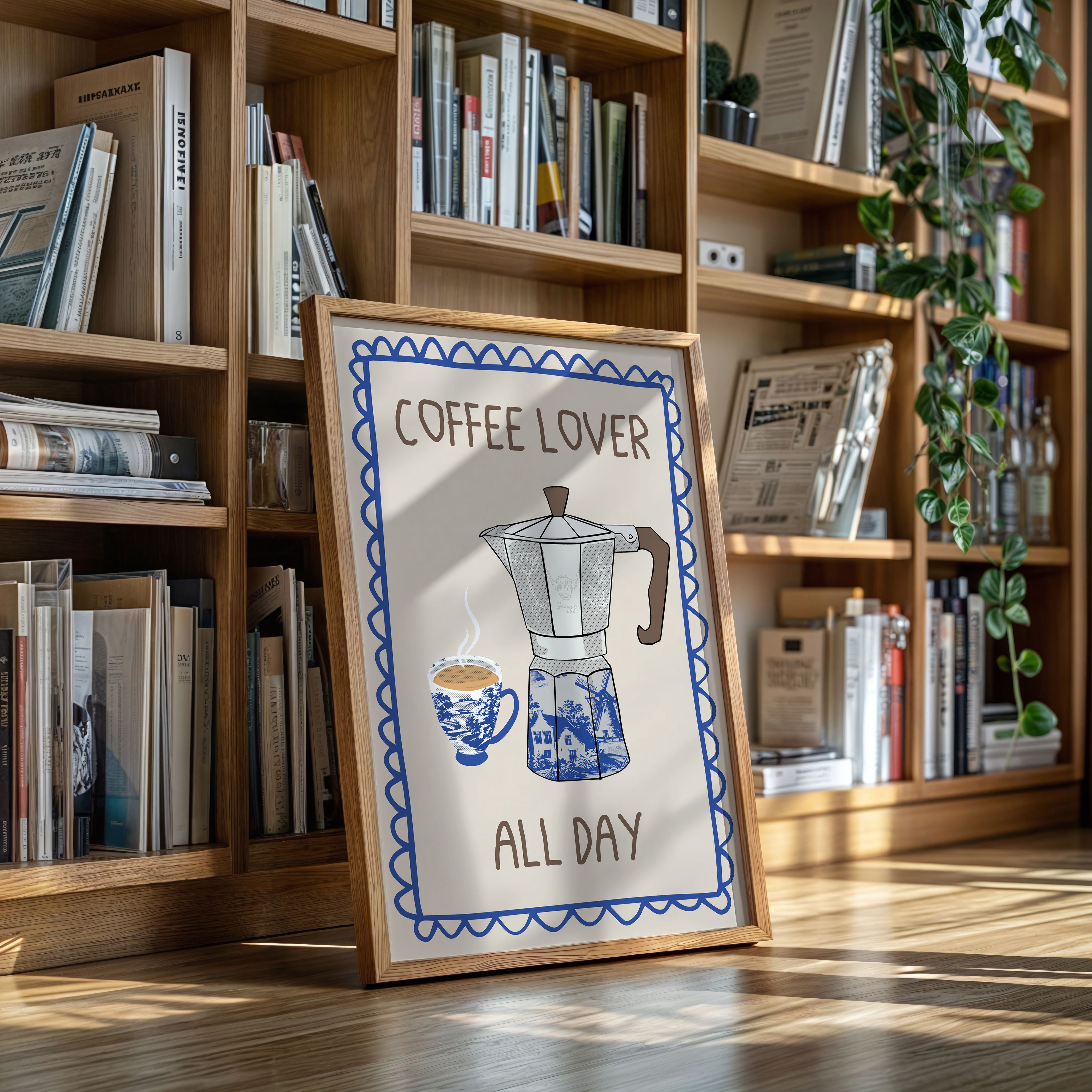 Morning Rituals in Blue