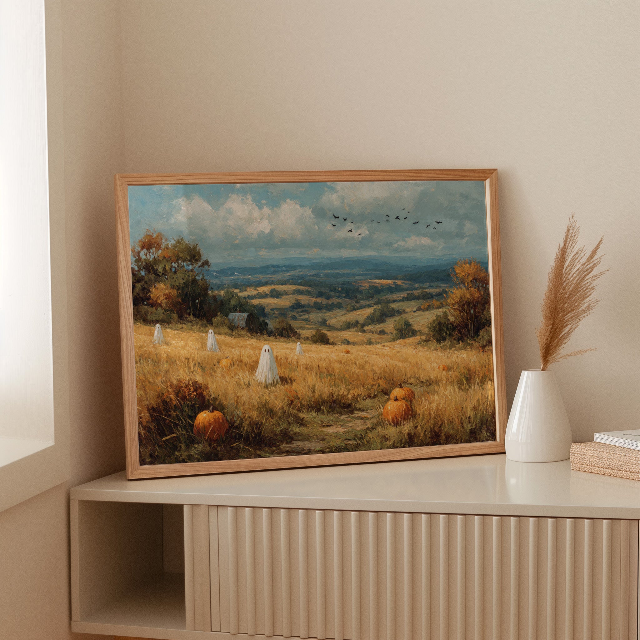 Harvest Spirits in Autumn's Embrace