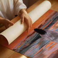 Solitude Meets The Coral Horizon