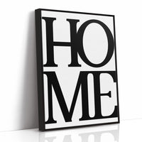 Bold Serif Home Typography Print