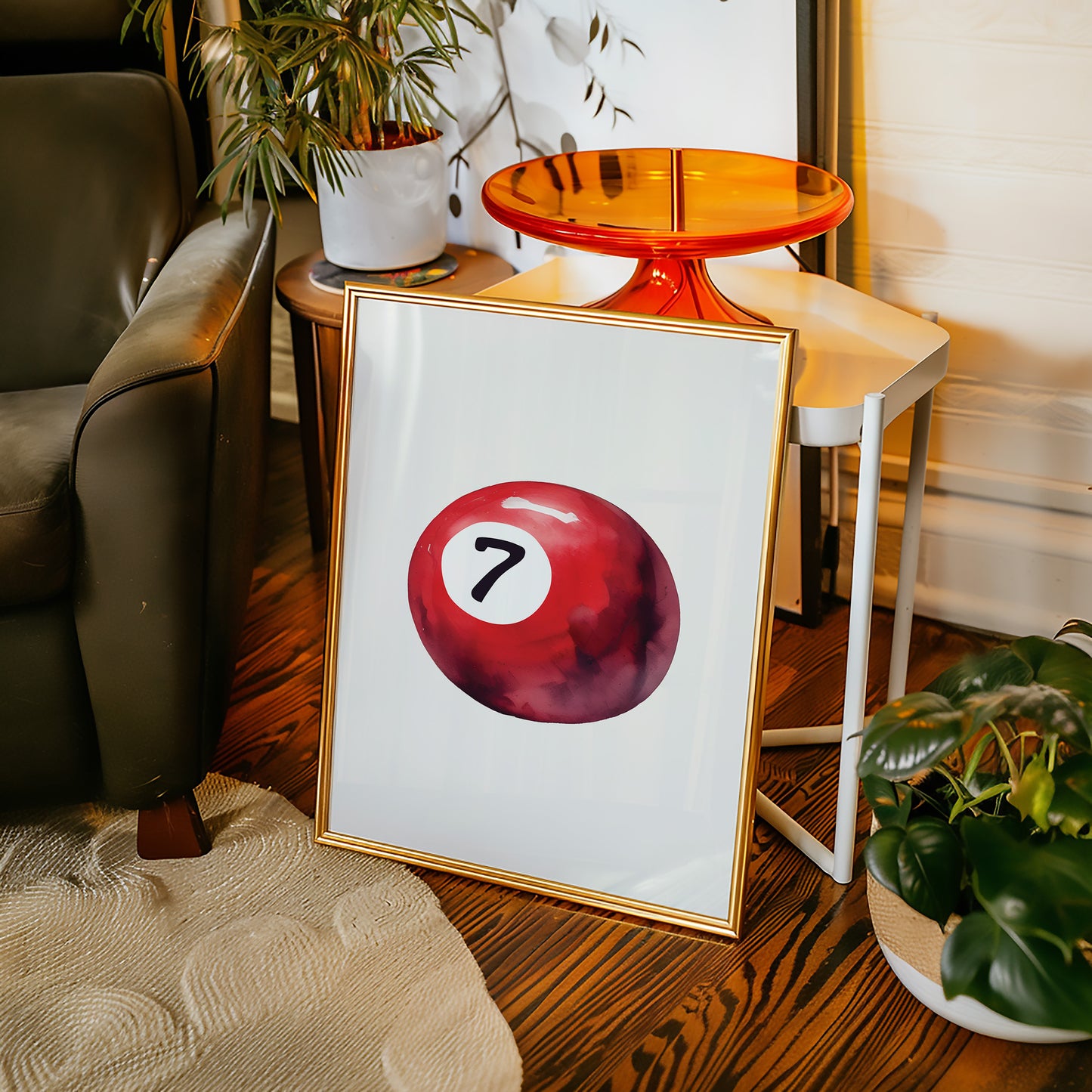 Lucky Seven Glows With Destiny