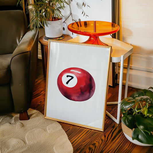 Lucky Seven Glows With Destiny