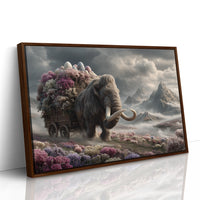 Mammoth's Blossom-Draped Easter Cart