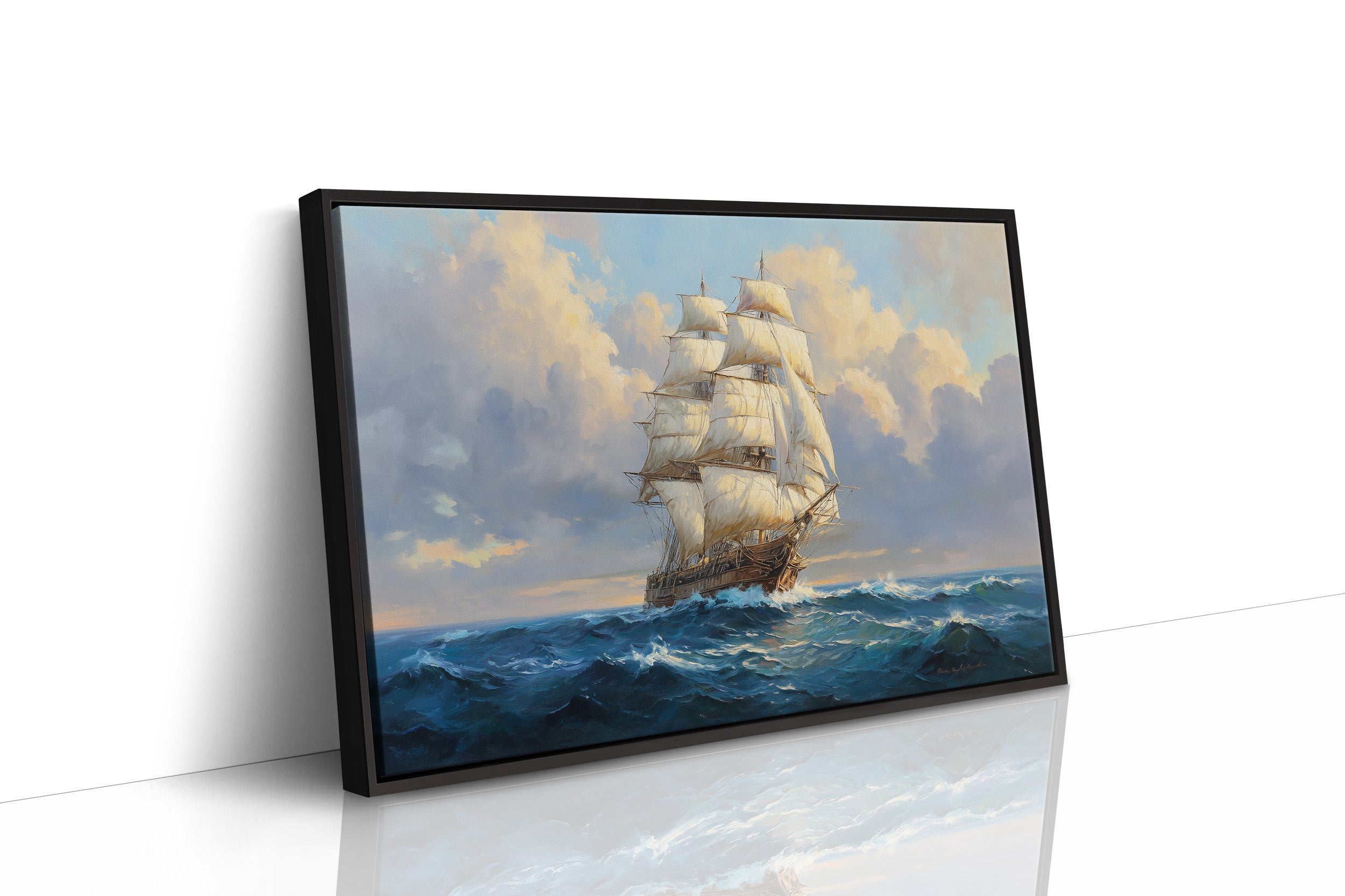 Tall Ships Chase Golden Horizons