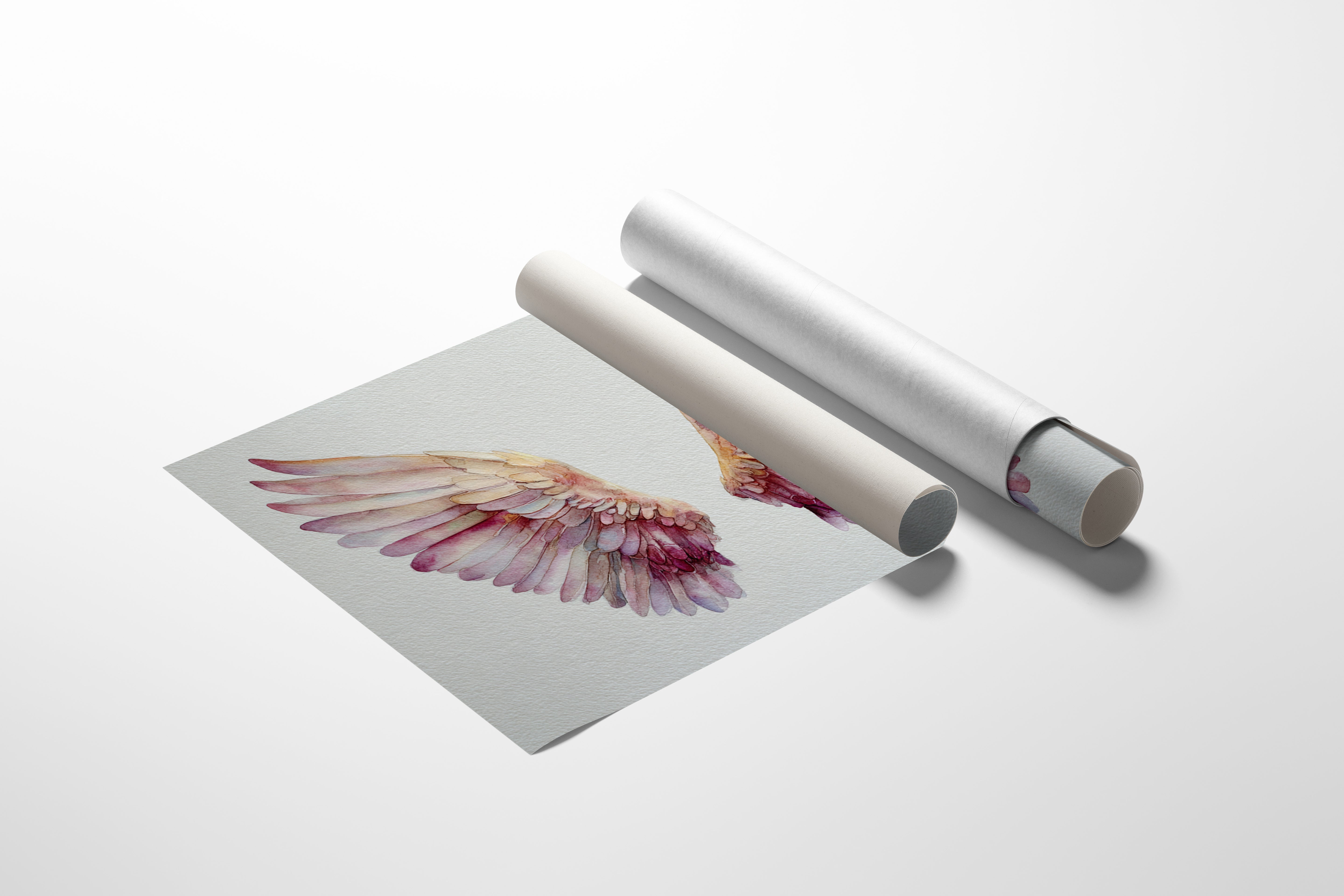 Dawn Paints Wings With Rose Gold