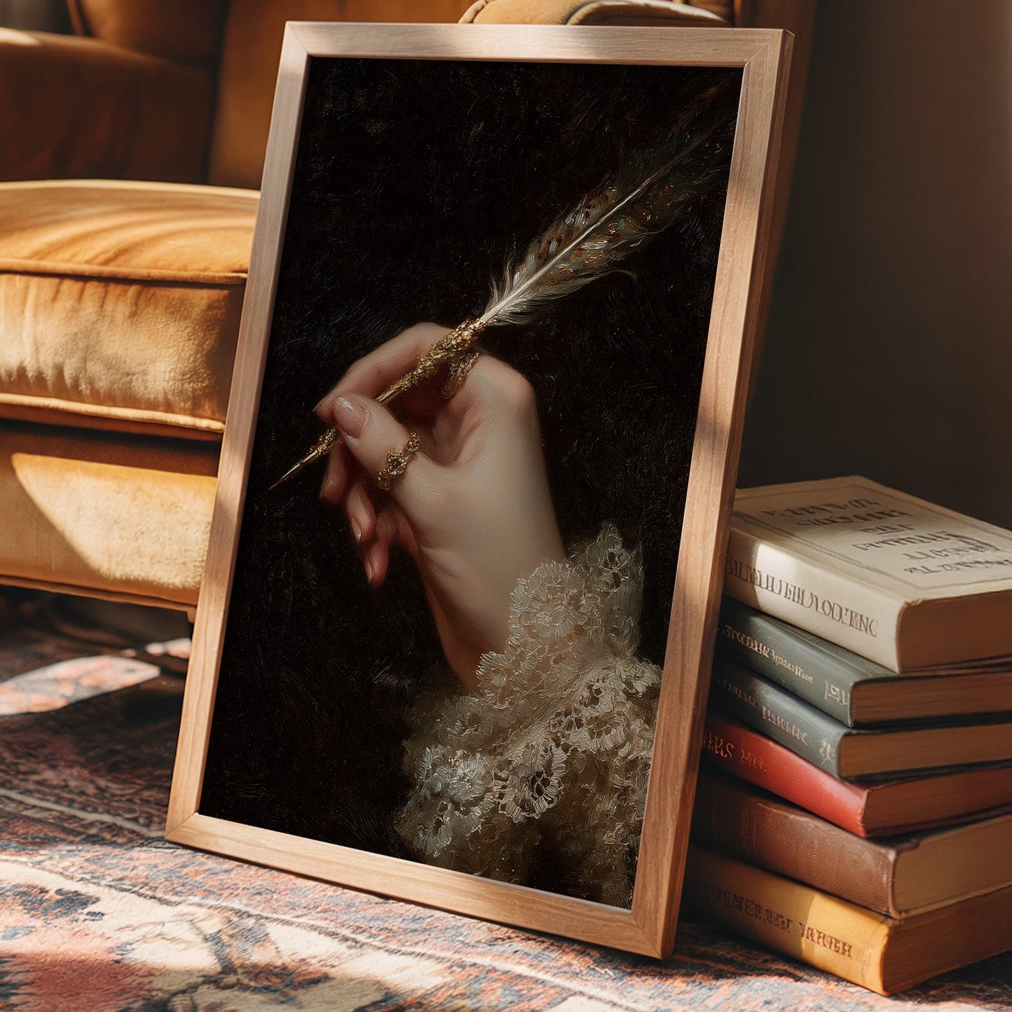 Gilded Quill Awaits Inspiration