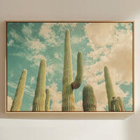 Desert Giants Under Dreamy Skies